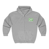 GMP 'God Money Power' Zip Hoodie – Premium Black Full-Zip Sweatshirt