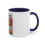 Put GOD First Hustle For The MONEY Accent Coffee Mug — Motivational Faith & Success Gift (11/15 oz)