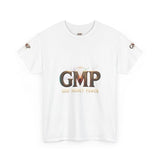 GMP "God Manly Power" Graphic Tee — Bold Logo Cotton Shirt