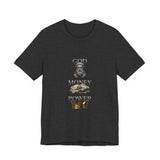 God Money Power- T-Shirt — Stacked Icons Graphic Tee