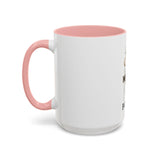 God Money Power Accent Coffee Mug — Inspirational Faith & Wealth Design (11/15 oz)