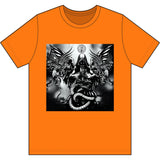 Angel Of Death Edition #2 T-Shirt Orange Cotton Shirt