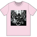 Angel Of Death Edition #2 T-Shirt Pink Cotton Shirt