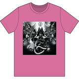 Angel Of Death Edition #2 T-Shirt Pink Cotton Shirt