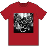 Angel Of Death Edition #2 T-Shirt Red Cotton Shirt