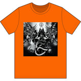 Angel Of Death Edition #2 T-Shirt Orange Cotton Shirt