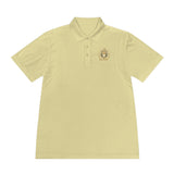 GMP Lion Crest Polo Shirt — Men's Athletic Club Logo Polo