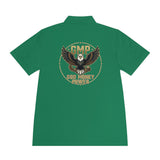 Eagle Logo Polo Shirt — "God Money Power (GMP)" Chest & Back Athletic Polo