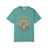 GMP Tiger Crest T‑Shirt — "God Money Power" Graphic Tee