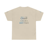 GMP GOD Money Power Tee — Metallic Logo Graphic T-Shirt