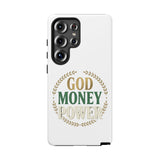 Phone Case — "God Money Power" Inspirational Religious Design