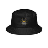 Embroidered "GMP GOD" Bucket Hat — Streetwear Logo Cap