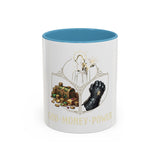 Magic & Wealth Accent Coffee Mug — "Gold Money Power" Alchemy Design (11/15 oz)