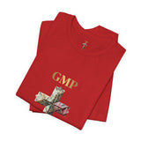 God Money Power Cross Tee — Christian Faith Graphic T‑Shirt