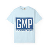 GMP 'God Money Power' Graphic T-Shirt — Bold Faith & Wealth Statement Tee