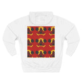 Reggae Sunset Hoodie — Palm Tree Rasta Graphic Fleece