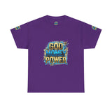 God Money Power T-Shirt — Bold Christian Faith & Prosperity Graphic Tee