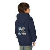 Youth Hoodie — GMP GOD Money Power Metallic Graphic Pullover