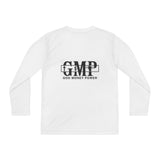 Youth Long Sleeve Tee — GMP (God Money Power) Graphic