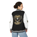 Letterman Jacket — GMP God Money Power Eagle Retro Varsity Jacket