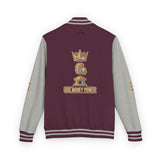 Letterman Jacket — "Champion King" Trophy Crest Varsity Jacket