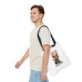 God Money Power Crown Tote Bag — Religious Inspirational Statement Tote