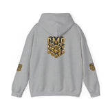 GMP "Good Money Power" Hoodie — Retro 3D Gold Logo Pullover