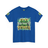 God Money Power Tee — Bold Faith & Wealth Graphic T-Shirt