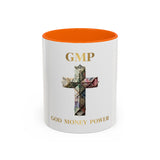 God Money Power Coffee Mug – GMP Cross Design (11oz & 15oz)