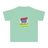 Youth Tee — GMP God Money Power Colorful Graphic Shirt