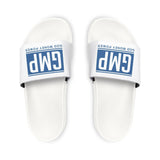 Men's GMP Logo Slide Sandals — Removable Strap Athletic Pool Slides
