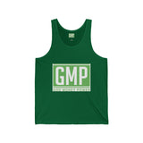 GMP "God Money Power" Tank Top — Green Logo Graphic Tank