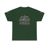 God Money Power Graphic Tee — Faith & Hustle Christian T-Shirt