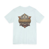 God Money Power Graphic Tee