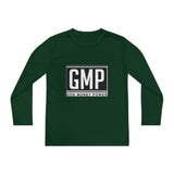 Youth Long Sleeve Tee — GMP "God Money Power" Graphic