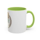 Coffee Mug — "God Money Power" Inspirational Accent Mug (11/15 oz)