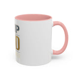 GMP GOD Money Power Accent Coffee Mug — Motivational Office Gift (11/15oz)