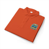 God is My Power Polo Shirt — Faith-Based Graphic Performance Polo