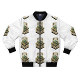 God Power Bomber Jacket — Graphic All-Over-Print Men's Jacket