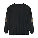 Long Sleeve T-Shirt — 'God, Money, Power' Pyramid Graphic
