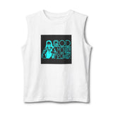 God Money Power Muscle Tank — Retro Graphic Sleeveless Tee