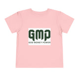 GMP "God Money Power" Toddler Tee - Kids Faith & Prosperity Shirt