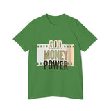 God Money Power T-Shirt — Faith & Success Graphic Tee