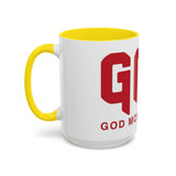 GMP Coffee Mug — Good Money Power Red Accent Ceramic Mug (11/15oz)