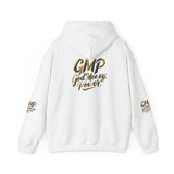 God Money Power (GMP) Hoodie – Inspirational Gold Script Pullover