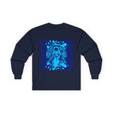 Long Sleeve Tee — 'God Money Power' Graphic Shirt