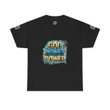God Money Power T-Shirt — Bold Christian Faith & Prosperity Graphic Tee
