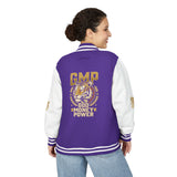Letterman Jacket — GMP Gold Money Power Rose Varsity Jacket