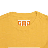 Toddler Tee — GMP (God Money Power) Orange Logo
