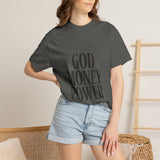 God Money Power T-Shirt — Bold Faith & Hustle Graphic Tee
